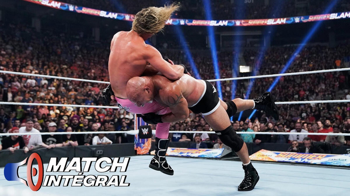 MATCH INTÉGRAL EN FRANÇAIS Goldberg vs. Dolph Ziggler SummerSlam