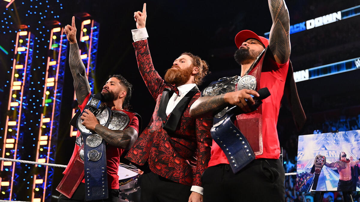 Sami Zayn Prepares For Roman Reigns’ Championship Celebration Smackdown Sept 2 2022 Wwe