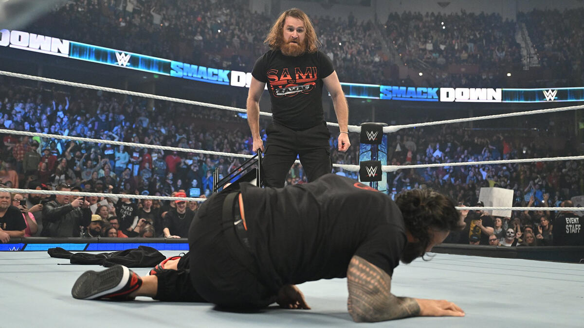 Sami Zayn defeats the last man to pin Roman Reigns after sudden attack on  RAW