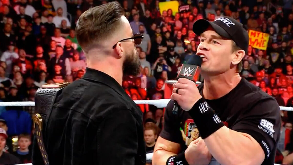 John Cena schools Austin Theory and accepts his WrestleMania challenge ...