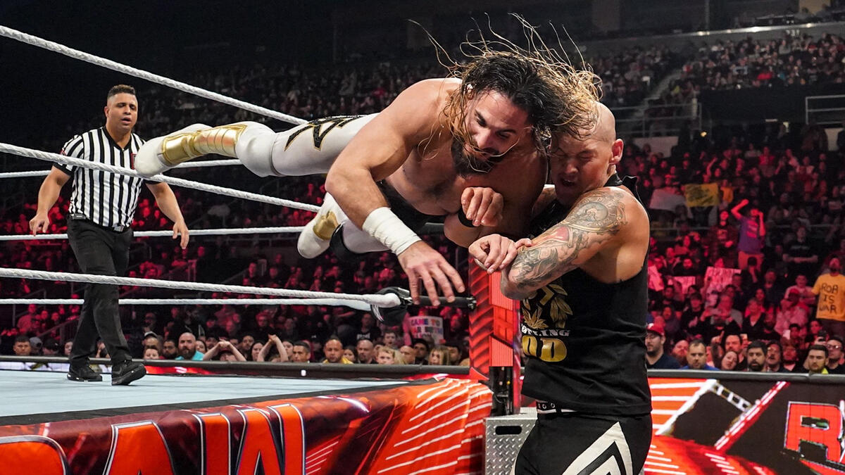 Seth “Freakin” Rollins vs. Baron Corbin Raw, March 13, 2023 WWE