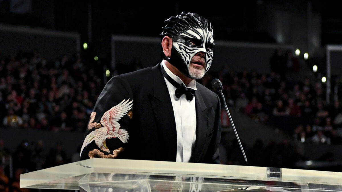 The Great Muta Mists Into The Wwe Hall Of Fame Wwe Hall Of Fame 2023 Wwe