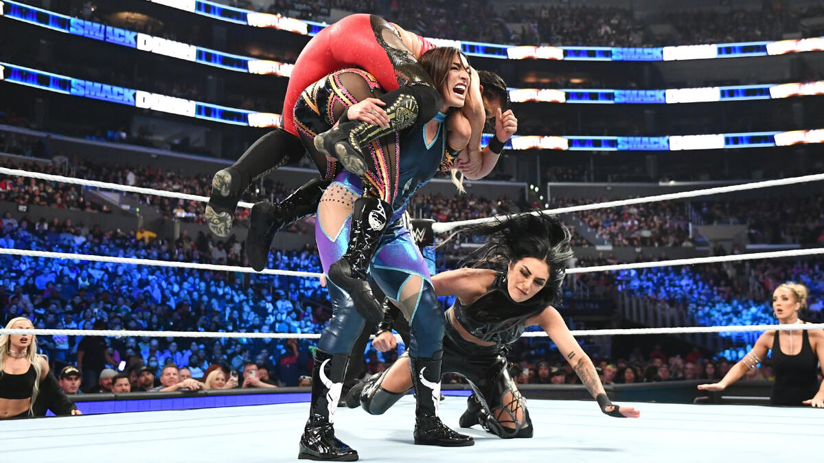 Rodriguez vs. Natalya vs. Baszler vs. Deville Fatal 4Way Match