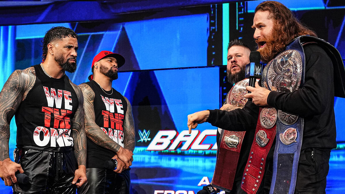 Sami Zayn & Kevin Owens come face-to-face with The Usos: SmackDown ...