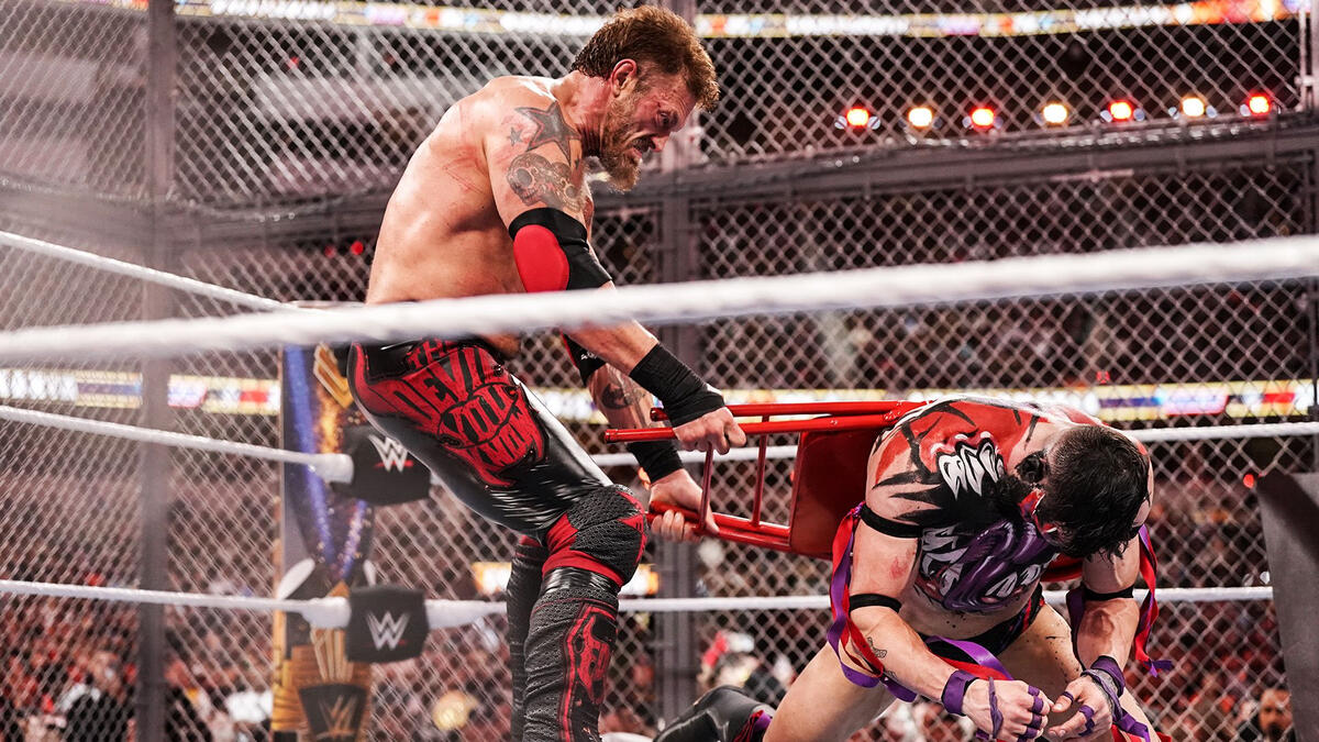 Edge Vs “the Demon” Finn Bálor Hell In A Cell Match Wrestlemania 39 Sunday Highlights Wwe