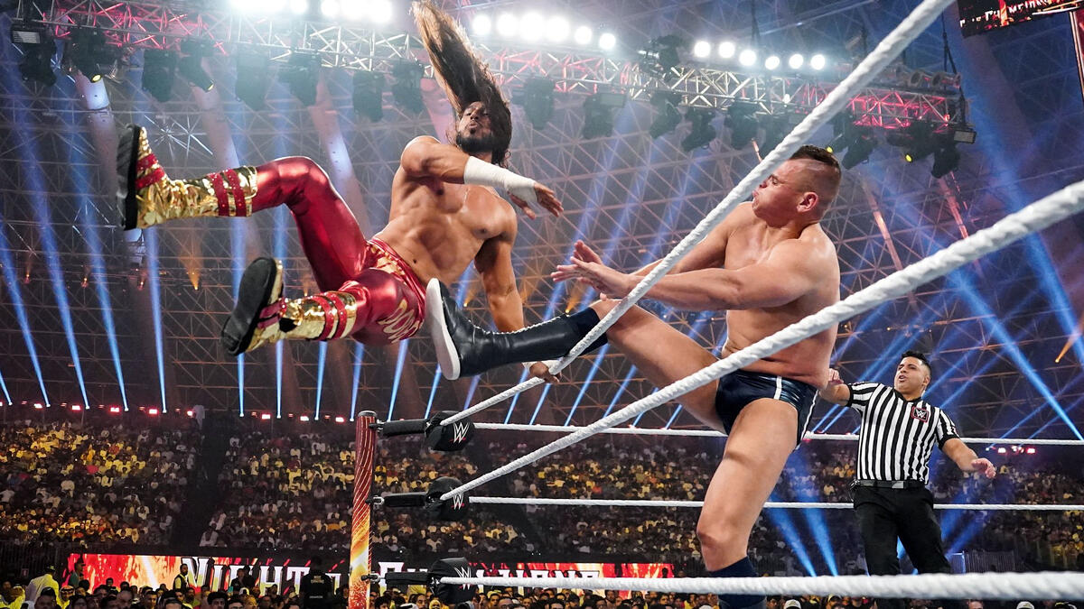 Gunther Kicks Mustafa Ali Into Orbit Wwe Night Of Champions Highlights Wwe 