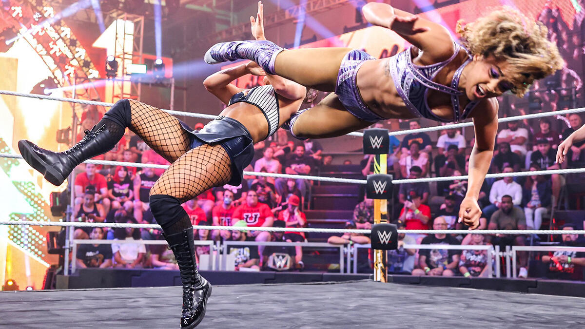 Kiana James Vs Kelani Jordan Nxt Level Up Highlights June 2 2023 Wwe