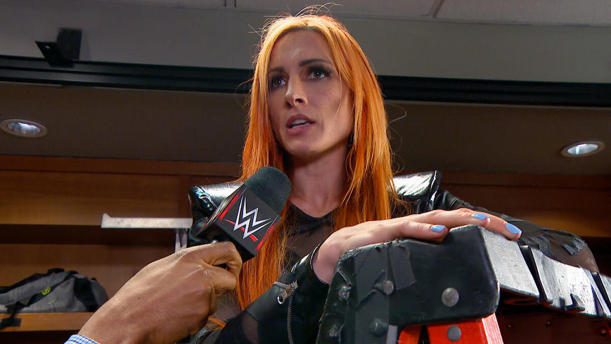 WWE's Becky Lynch back 'in the ring' training after a year out for