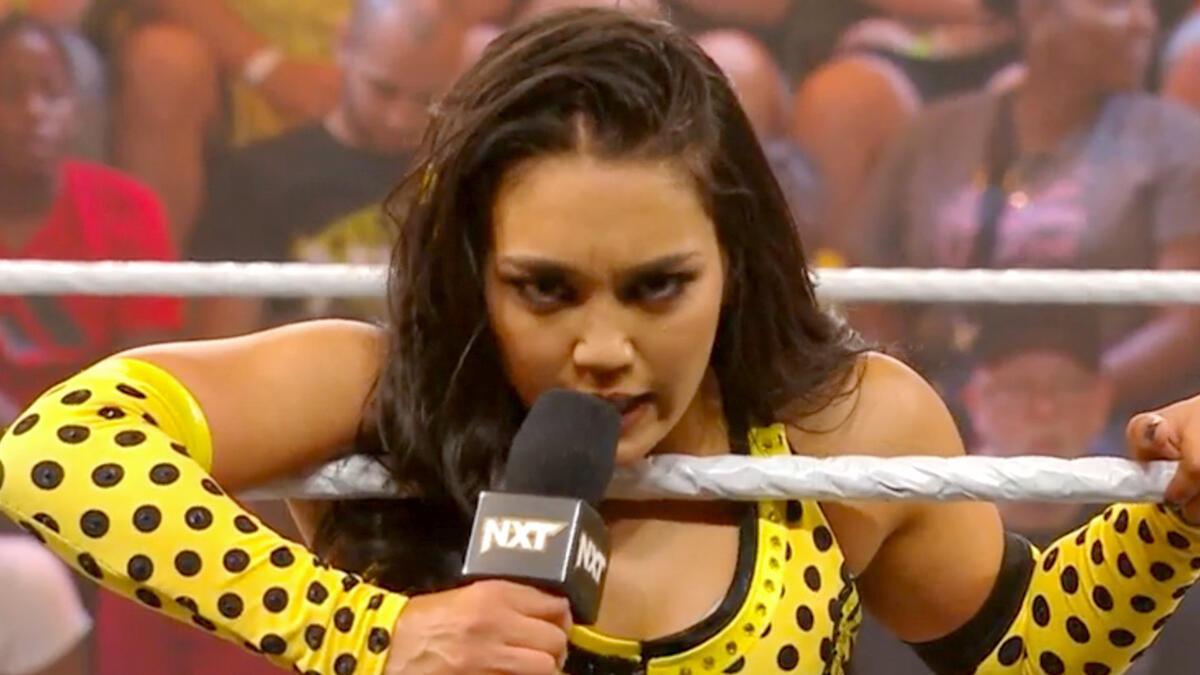 Roxanne Perez promises to go right at Blair Davenport: WWE NXT ...