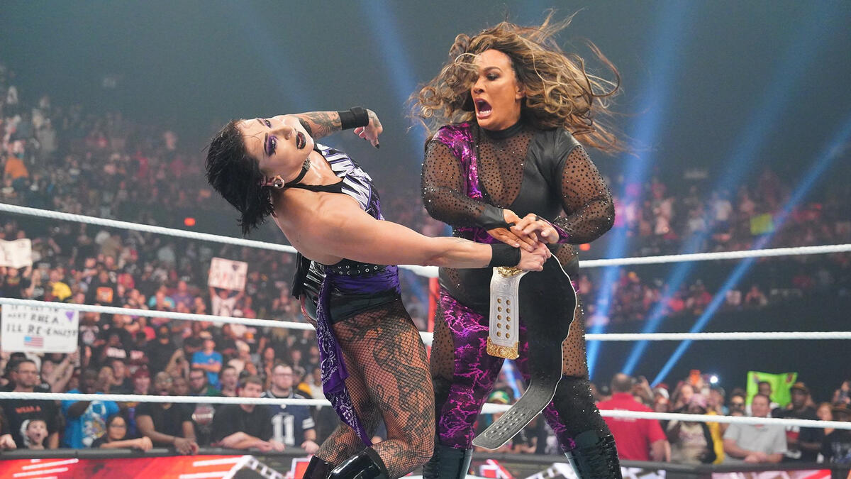 Nia Jax annihilates Rhea Ripley in a brutal postmatch onslaught Raw