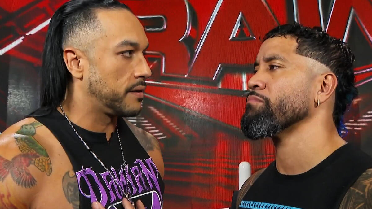 Damian Priest tries to convince Jey Uso to join The Judgment Day Sept