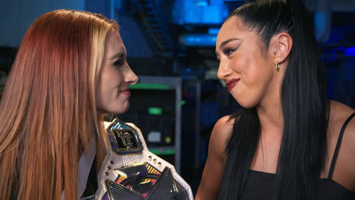 Becky Lynch Invites Indi Hartwell To Come To Nxt For A Match Raw Exclusive Oct 2 2023 Wwe