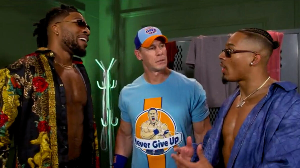 John Cena, Carmelo Hayes And Trick Williams Are All On The Same Page ...