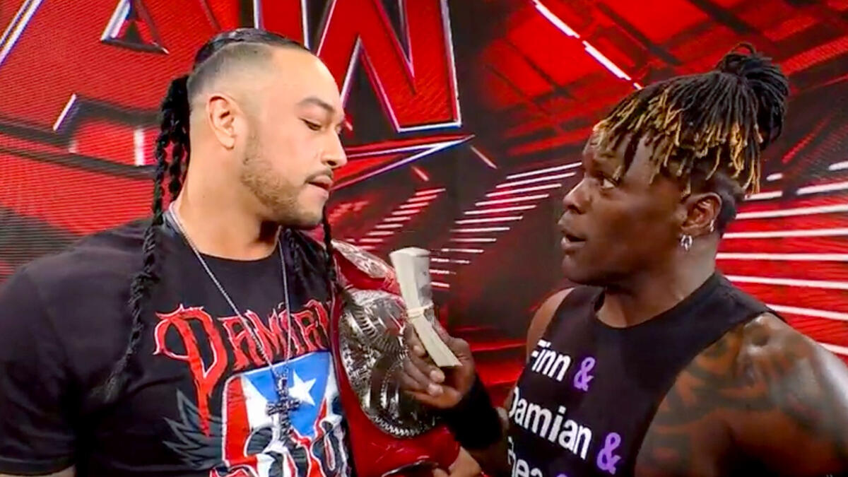 Damian Priest tells RTruth to stay out of his way Raw highlights, Jan