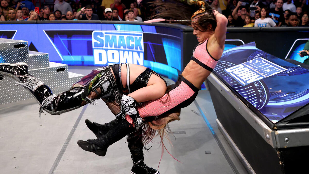 SmackDown S Most Chaotic Moments SmackDown Highlights Jan 26 2024 WWE   20240126 SD Slam  56da8b7e02d4f64bb7024dd87e57797b 