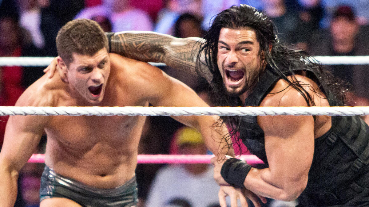 Every Roman Reigns Vs. Cody Rhodes Match, Ever: WWE Playlist | WWE