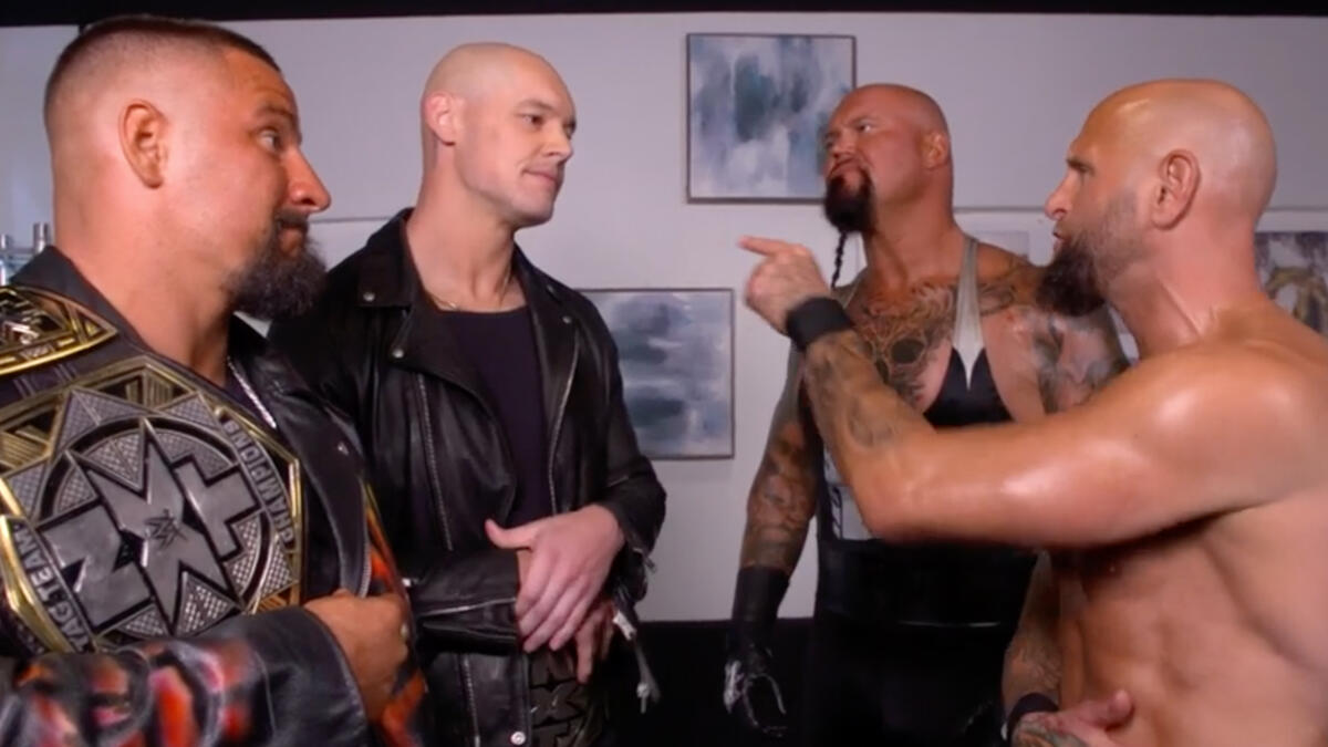 Luke Gallows And Karl Anderson Confront Bron Breakker And Baron Corbin 