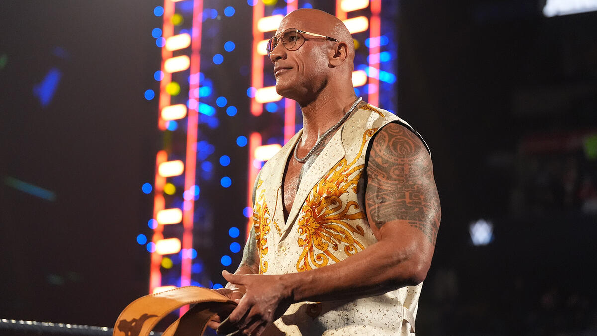 The Rock sends a message to Cody Rhodes’ mother in front of a sold-out ...