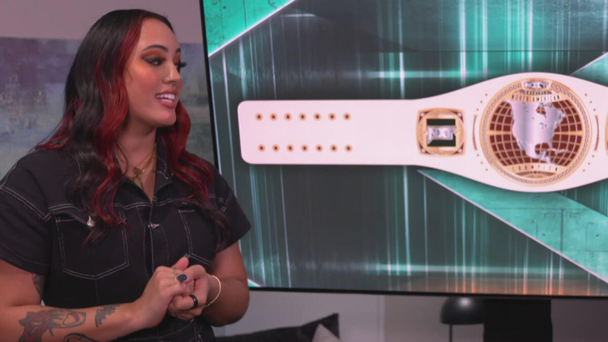 Ava announces the new NXT North American Women’s Title: NXT Stand ...