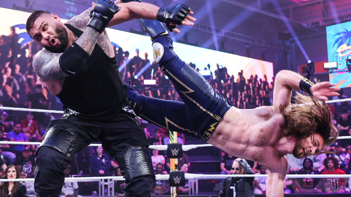 Axiom & Nathan Frazer vs. AOP – NXT Tag Team Title Match: NXT Spring ...