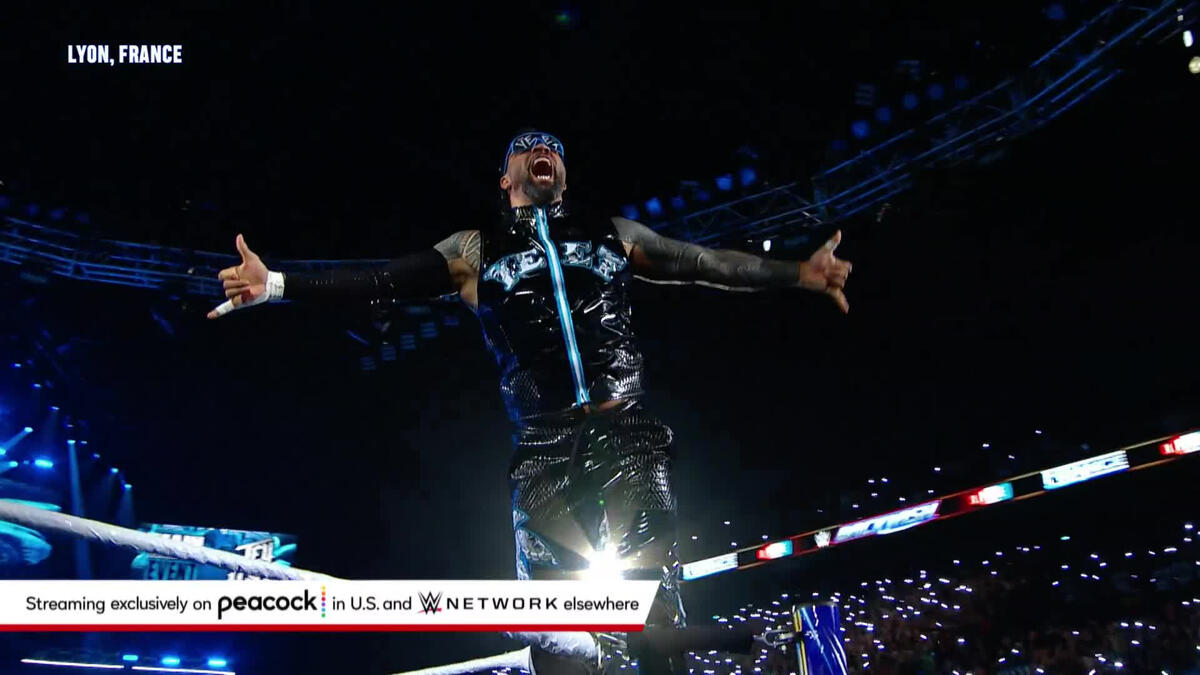 Jey Uso sends Lyon crowd into a frenzy with entrance WWE Backlash