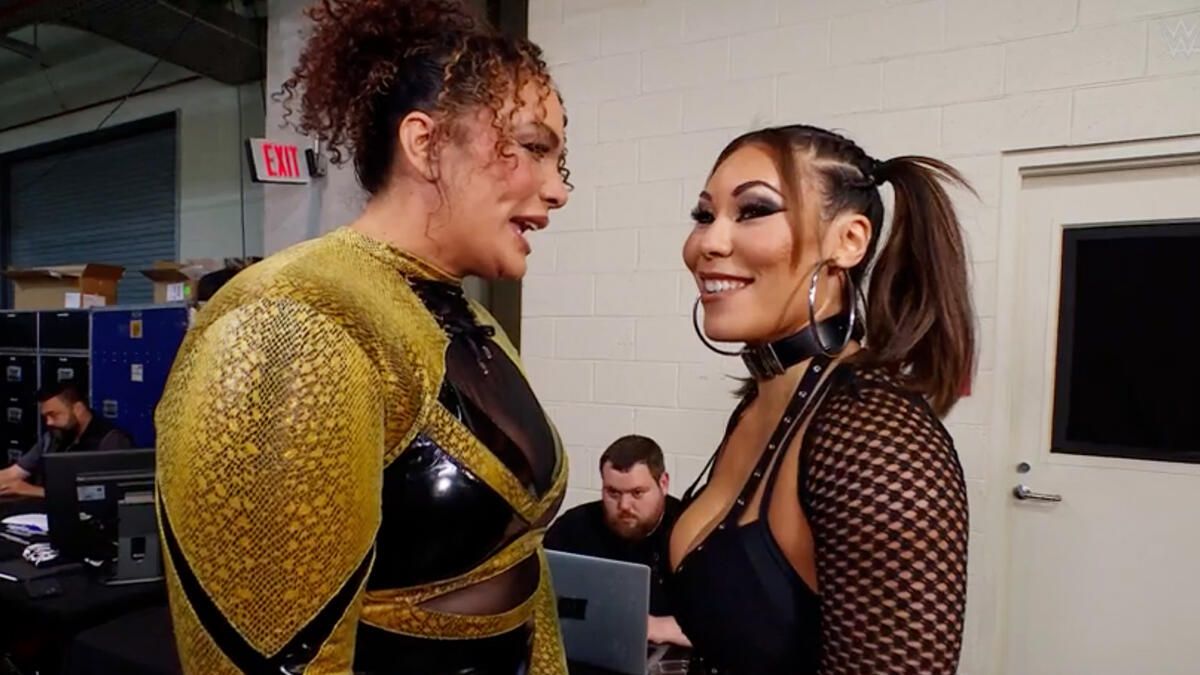 Queen Nia Jax and Michin come to blows backstage: SmackDown highlights ...