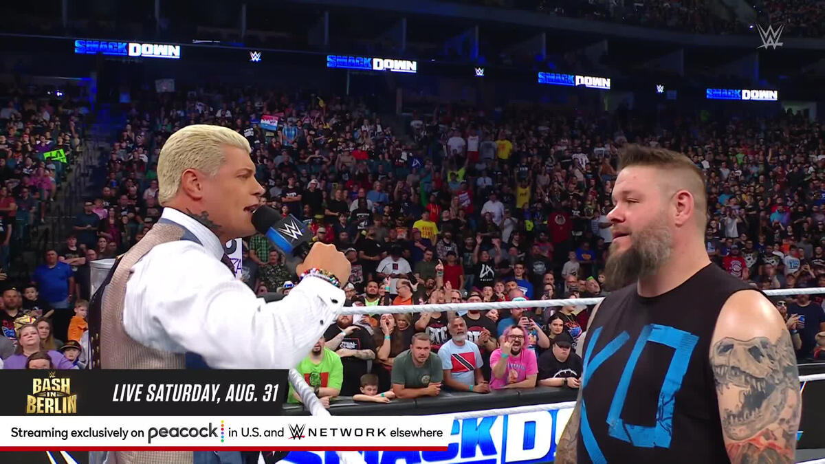 Cody Rhodes grants Kevin Owens a match at WWE Bash in Berlin SmackDown