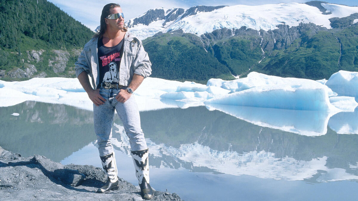 Bret Hart like you've never seen him before: photos