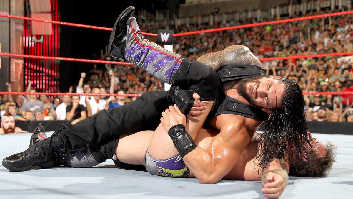 Roman Reigns def. Sami Zayn, Chris Jericho and Sheamus to advance to ...