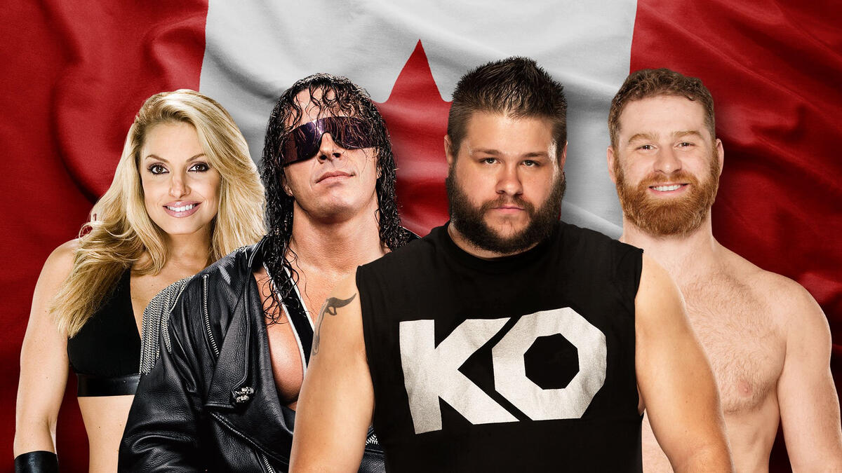 wwe wrestlers from canada