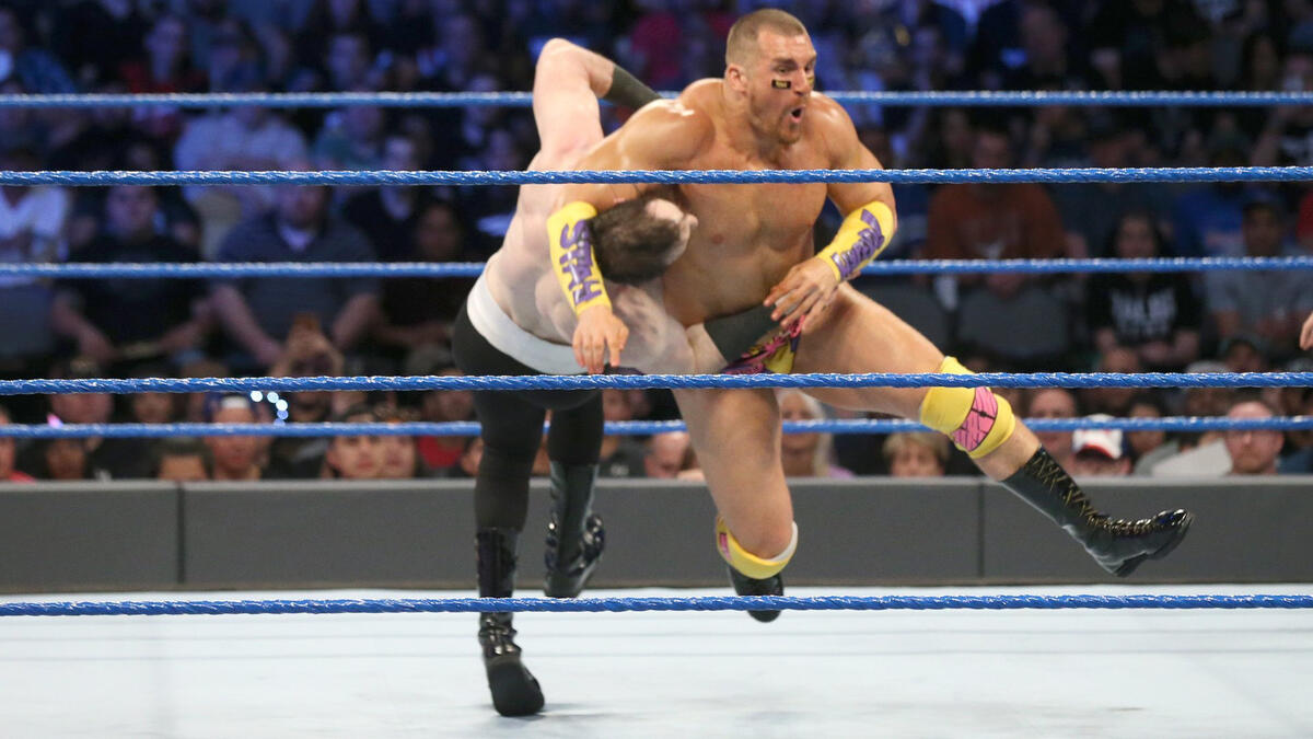 The Hype Bros Vs The Vaudevillains Smackdown Tag Team Championship Tournament Match Photos Wwe