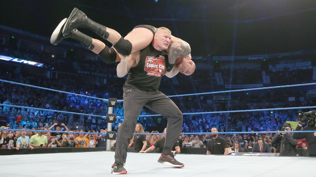 Brock Lesnar invades SmackDown Live: photos | WWE