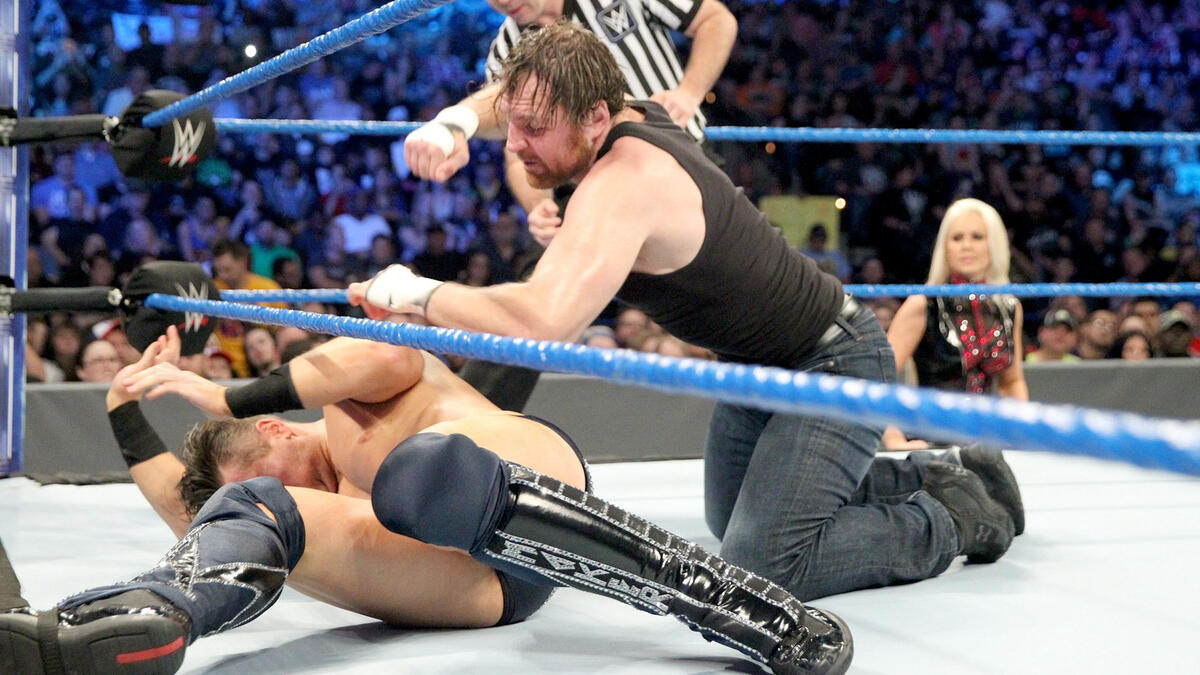Dean Ambrose def. The Miz for the Intercontinental Championship | WWE