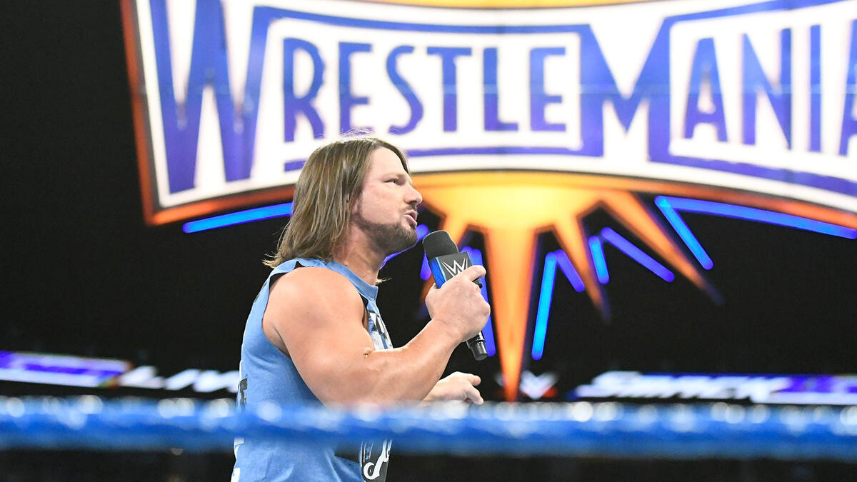 AJ Styles goes off on Shane McMahon: photos | WWE