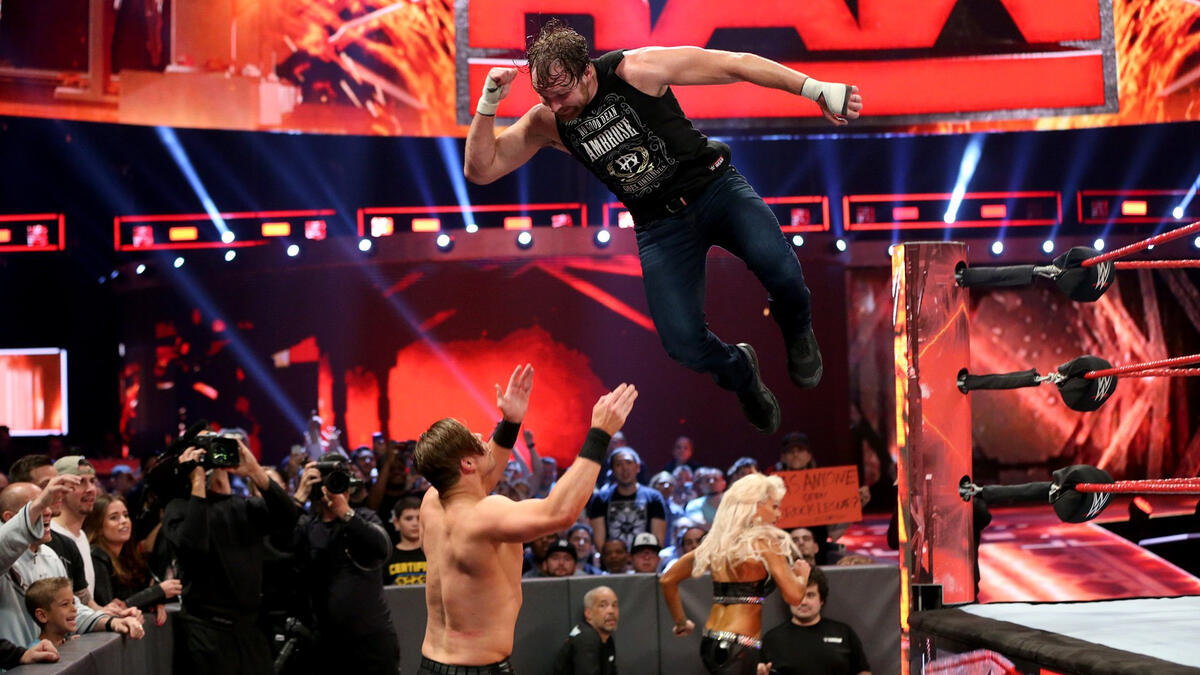 Dean Ambrose Vs. The Miz – Intercontinental Championship Match: Photos ...