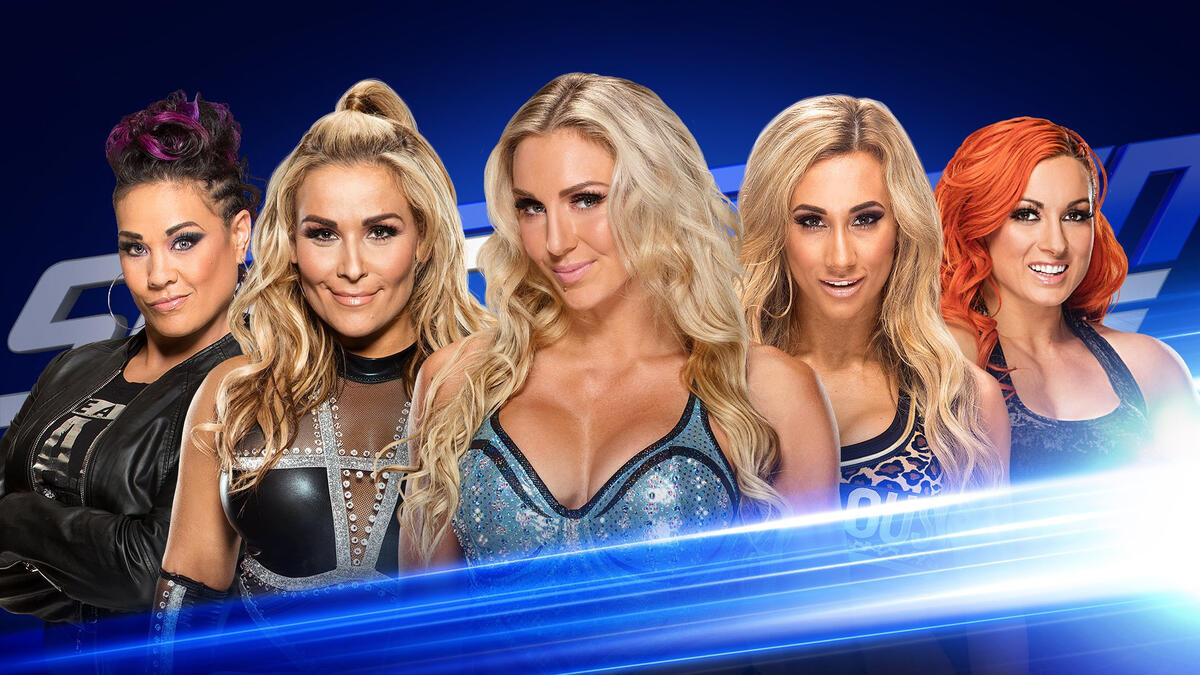 SmackDown Women’s Title No. 1 Contender’s 5-Way Elimination Match to ...