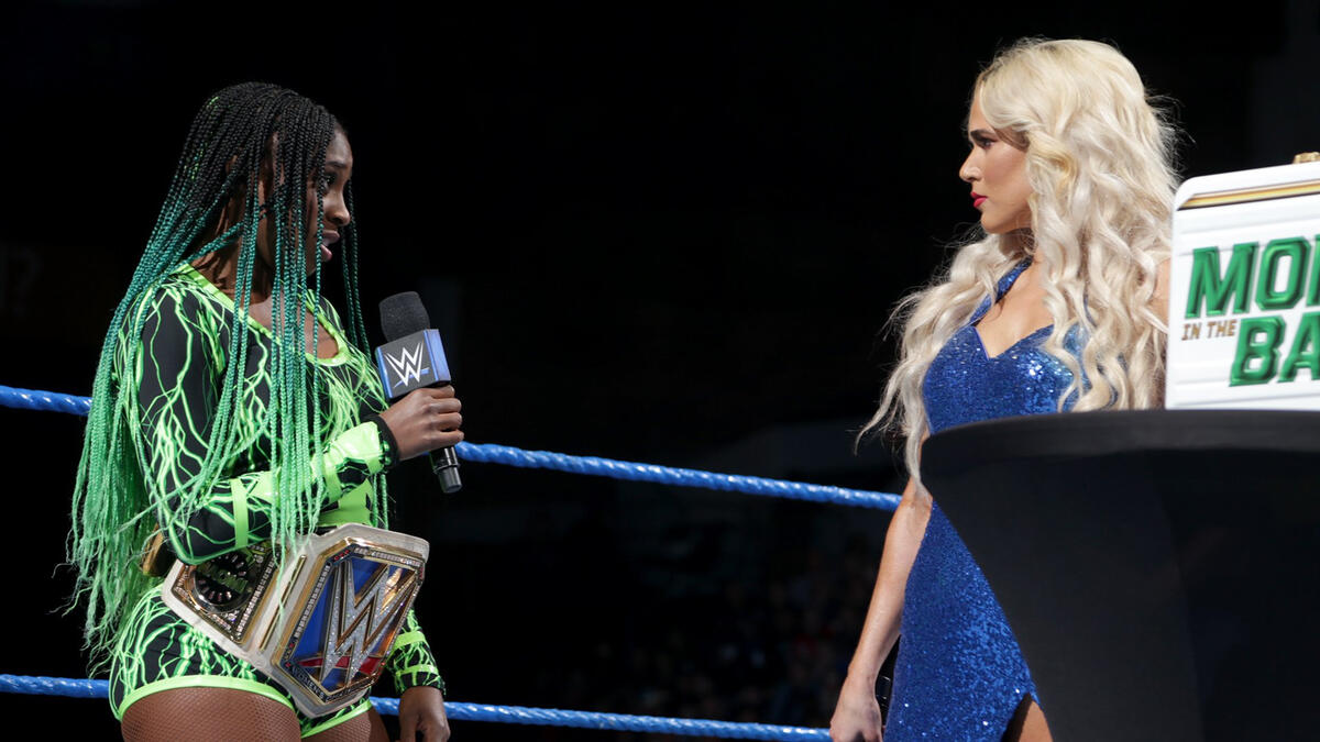 Lana debuted on SmackDown LIVE as the Women's Money in the Bank