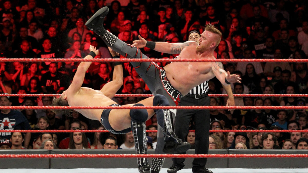 Dean Ambrose, Heath Slater & Rhyno vs. The Miz & The Miztourage: photos ...