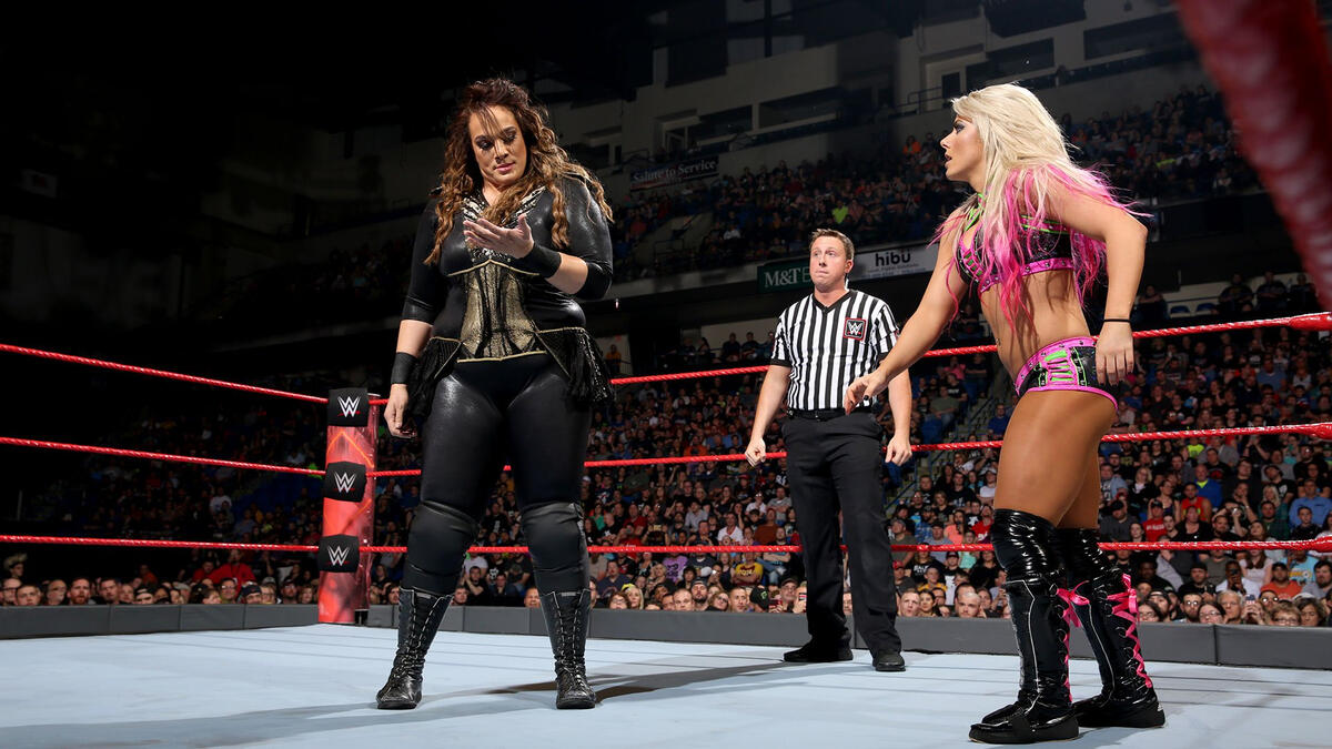 Alexa Bliss Vs Nia Jax Raw Womens Championship Match Photos Wwe