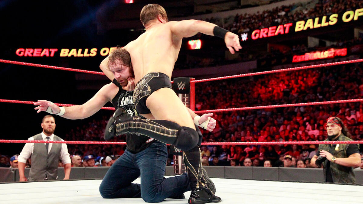 The Miz Vs Dean Ambrose Intercontinental Championship Match Photos Wwe 6813