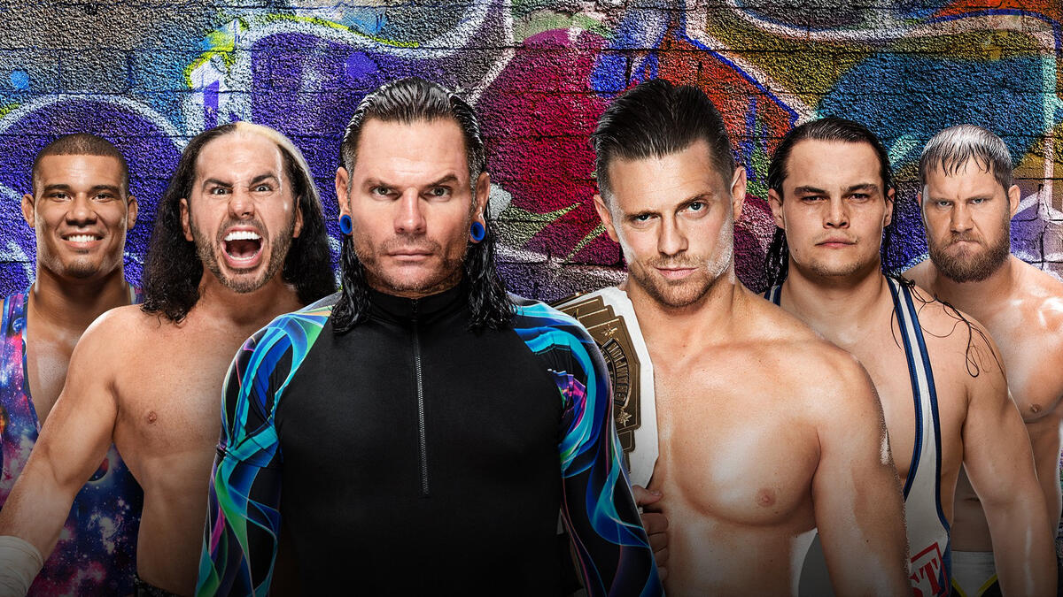 The Hardy Boyz & Jason Jordan Vs. The Miz & The Miztourage (Kickoff ...