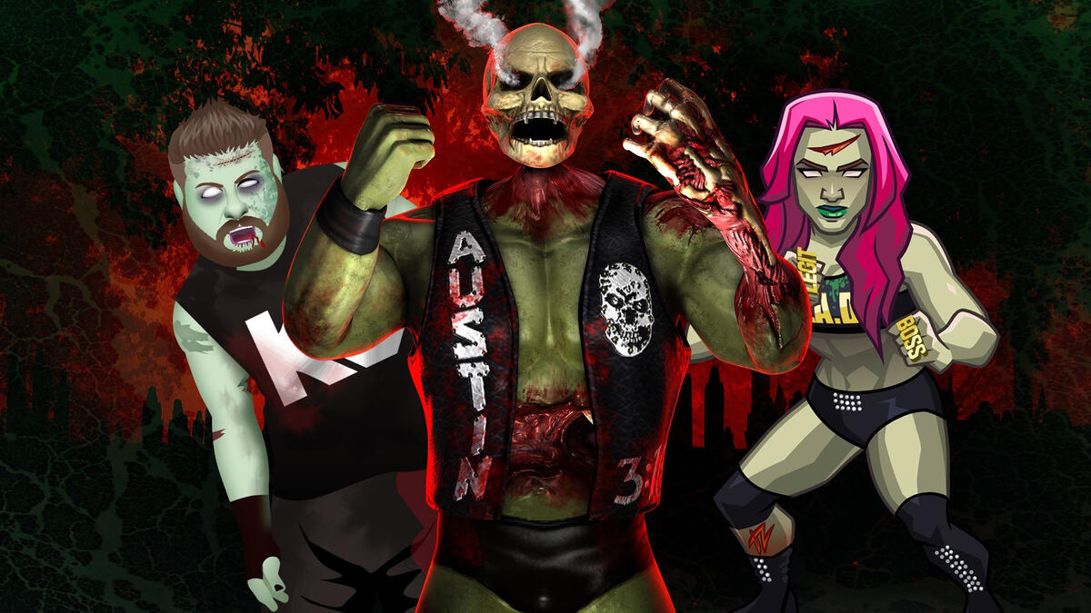 wwe zombie match