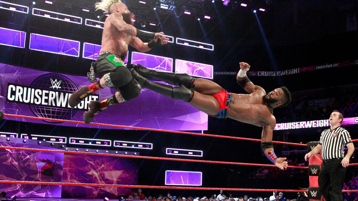 Enzo Amore Vs Cedric Alexander Wwe Cruiserweight Match Photos Wwe 4345