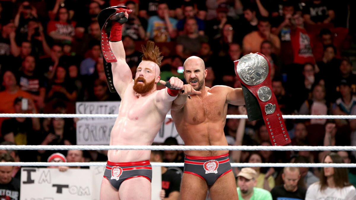 Sheamus & Cesaro def. Raw Tag Team Champions Seth Rollins & Jason ...