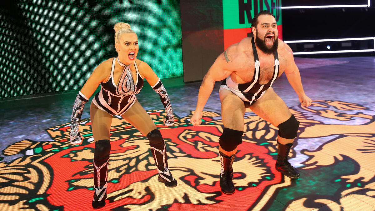 WWE Mixed Match Challenge Week 5 - Rusev & Lana vs. Elias & Bayley: photos  | WWE