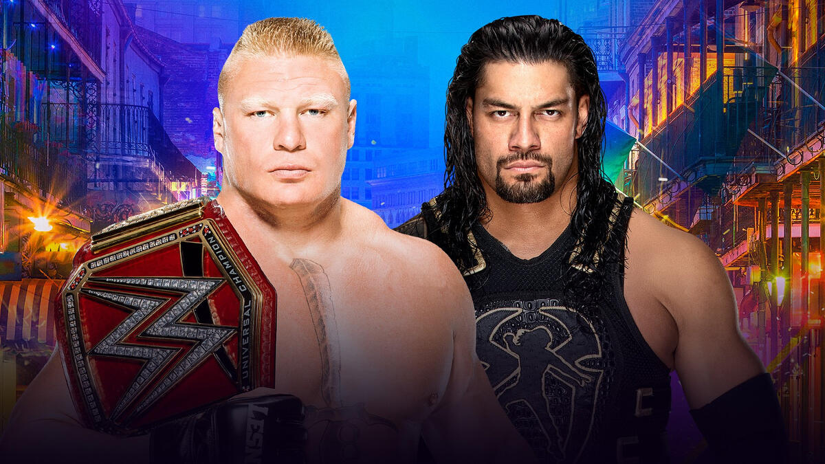 Universal Champion Brock Lesnar vs. Roman Reigns | WWE