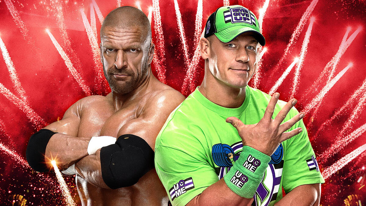 John Cena takes on Triple H at the Greatest Royal Rumble WWE
