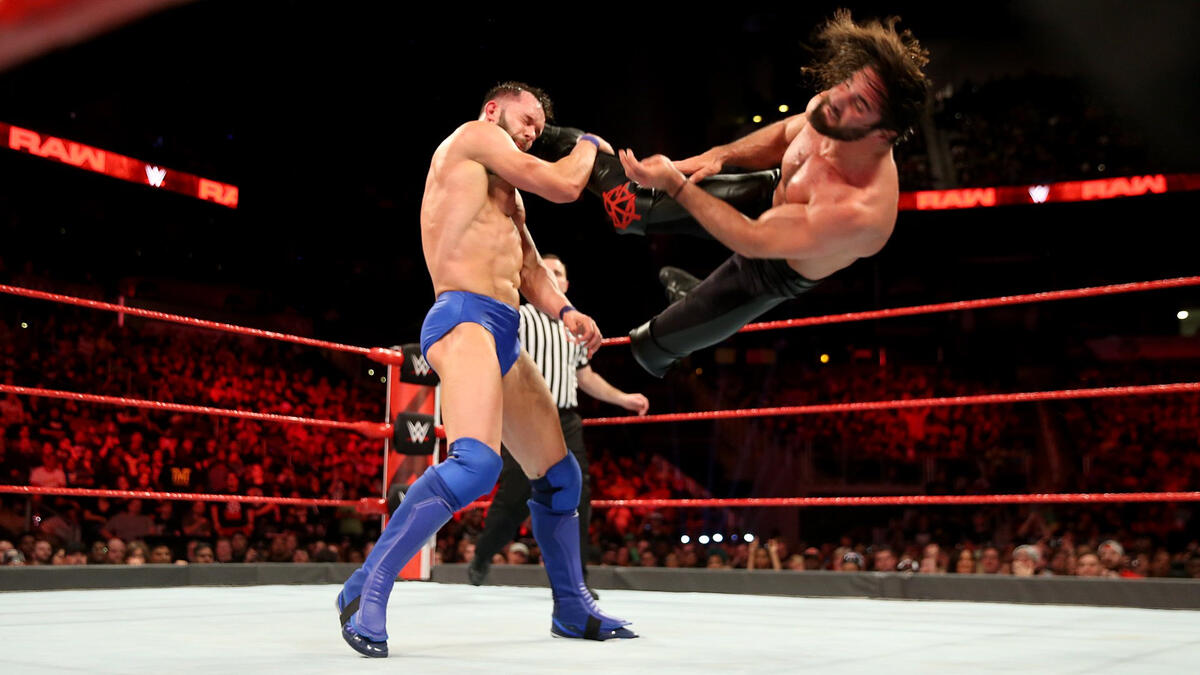 Seth Rollins vs. Finn Bálor photos WWE