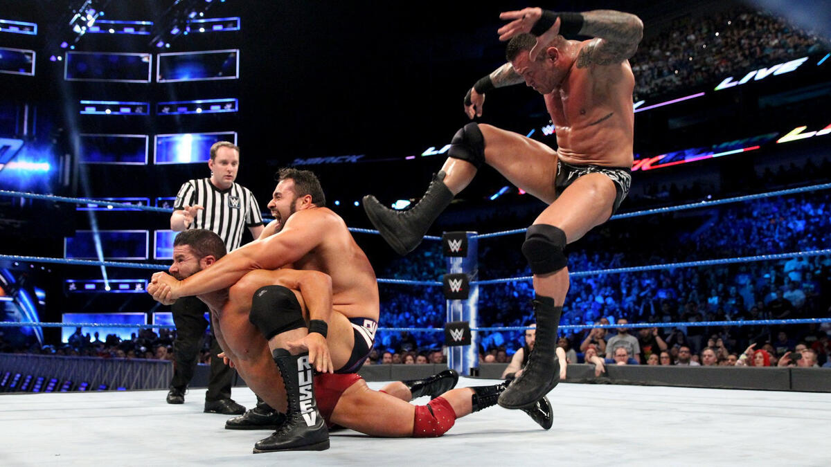 Randy Orton def. Bobby Roode and Rusev to challenge United States ...