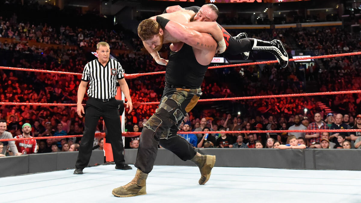 Braun Strowman & Bobby Lashley vs. Sami Zayn & Kevin Owens: photos | WWE